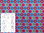 Nähpaket für Kleid Nina, Feincord hellblau mit Kreisen
