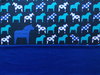 Pferde, Futter blau Kopfumfang 54-60 cm 