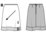 Nähpaket Damenrock, Wollstoff, mit Blende, für Burda-Schnitt 8281, Modell B, Gr. 34 bis 46