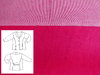 Feincord rosa, Futter: Bio-Baumwolle Leinenoptik rosa 2 bis 4 Jahre 