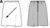 Nähpaket Damenrock Wollstoff, für Burda-Schnitt 8281, Modell A, Gr. 34 bis 46