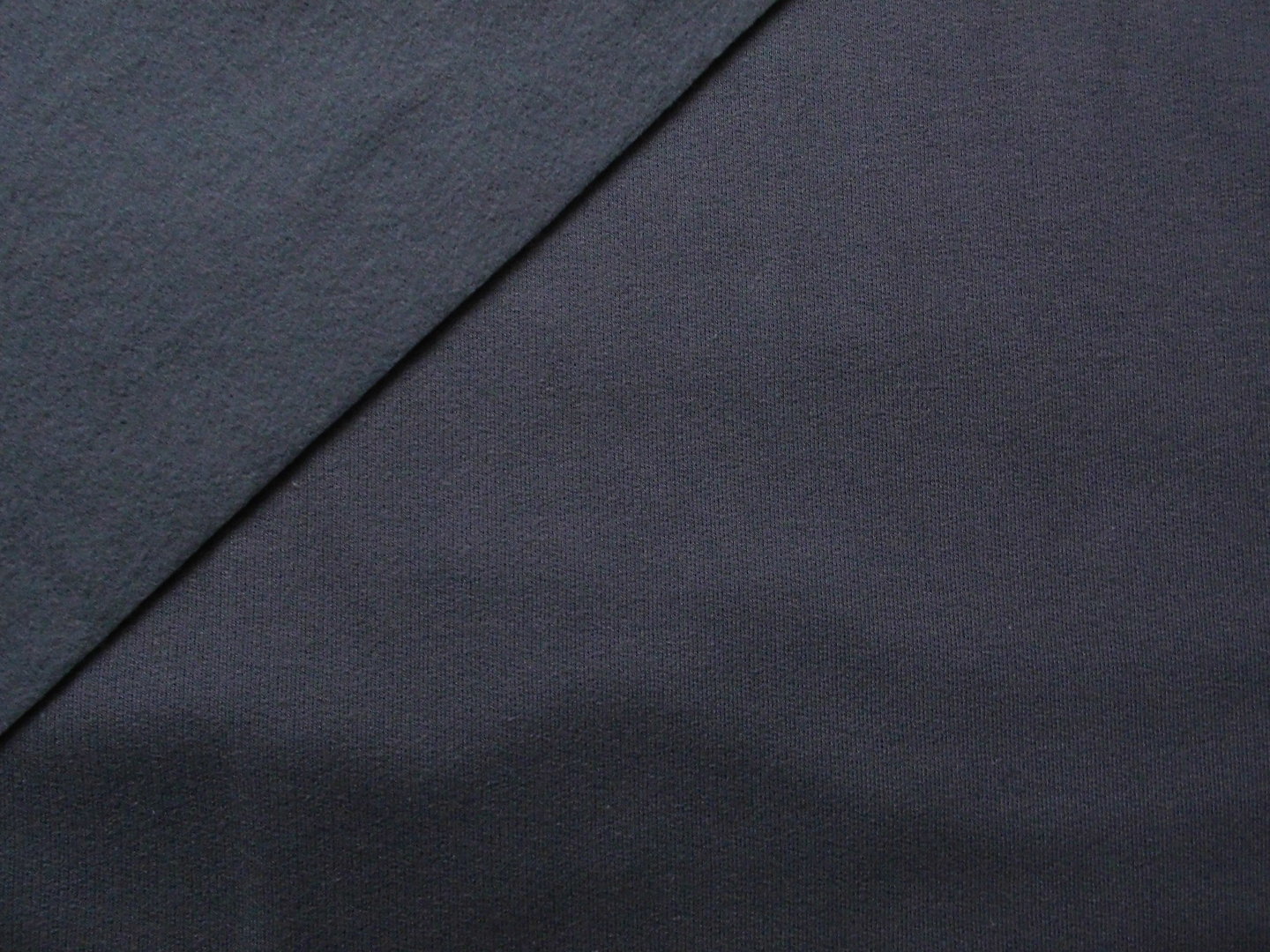 Sweatshirt-Stoff dunkelgrau